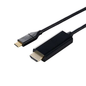 GR USB Type-C(TM) - HDMI(R)ϊP[u@2m MPA-CHDMI20BK3 ubN