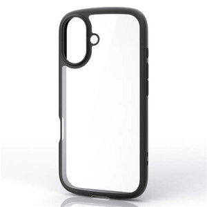 �G���R�� iPhone 17�Ή� TOUGH SLIM LITE�P�[�X ���^���X�e�b�J�[�t PM-A25ATSLFCBK �u���b�N