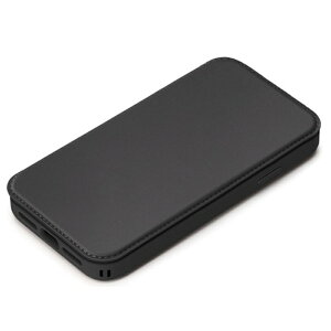 PGA iPhone 15 Pro�p �K���X�t���b�v�P�[�X PG-23BGF01BK �u���b�N