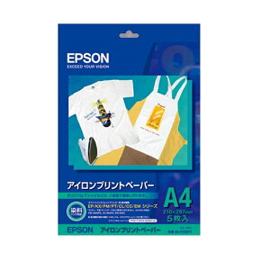 EPSON�i�G�v�\���j �A�C�����v�����g�y�[�p�[ MJTRSP1R A4�T�C�Y�i210mm×297mm�j�@5��