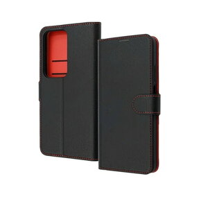 ���C�A�E�g OPPO A3 5G�Ή� �蒠�^���U�[�P�[�X �iLike standard�j RT-OPA3ELC1/BR �u���b�N/���b�h