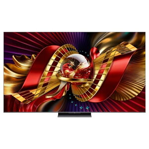 (�z���ݒu����)TCL 85V�^�@4K�`���[�i�[�����t���e���r�@C8L�V���[�Y�iGoogle TV�j 85C8L