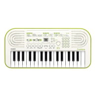 カシオ計算機 Casiotone ミニキーボード SA-50 ホワイト×ライムグリーン