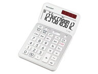 SHARP（シャープ） カラー・デザイン電卓プレミアムモデル(抗菌仕様) EL-VN83-WX ホワイト系クリアホワイト