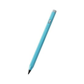 エレコム iPad用 タッチペン スタイラスペン 充電式 P-TPACAPEN01BU ブルー
