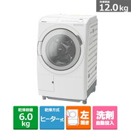 (長期無料保証/配送設置無料)日立（HITACHI） ドラム式洗濯乾燥機　ビッグドラム BD-SV120ML W ホワイト…