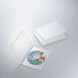 エレコム DVDトールケース（3枚パック・クリア） CCD-DVD01CR