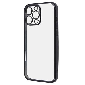 ���C�A�E�g iPhone 16 Pro Max�p �o���p�[ ���^���b�N TPU�\�t�g�P�[�X RT-P49PFC2/BM �u���b�N