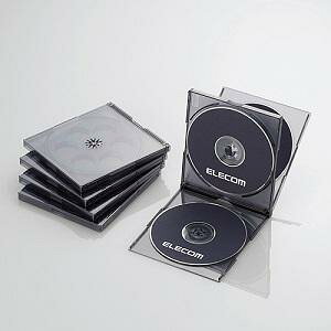 �G���R�� CD�^DVD�v���P�[�X CCD-JSCNQ5CBK �N���A�u���b�N