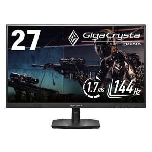 I-O DATA�i�A�C�E�I�[�E�f�[�^�@��j 144Hz�Ή�27�^�Q�[�~���O���j�^�[�@GigaCrysta LCD-GD272SH/KS �u���b�N
