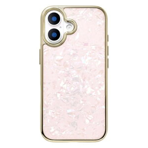 CCC�t�����e�B�A iPhone17�Ή� �O���X�V�F���P�[�X�iGlass Shell Case�j UNI-25M-GSPK �s���N