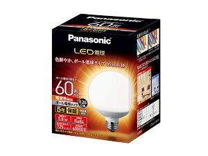 Panasonic�i�p�i�\�j�b�N�j LED�d�� LDG6LG95W �d���F�����@60W�`����/E26����