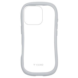 MSソリューションズ iPhone 16 Pro 耐傷・耐衝撃ハイブリッドケース 「ViAMO freely」 LN-IP24VMFLGY ライトグレー