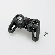 エレコム 無線ゲームパッド／高耐久 JC-U4113SBK ブラック