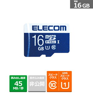 GR f[^microSDJ[h MF-MS016GU11R eʁF16GB