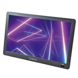 Qriom �n��f�W�^�������Ή��`���[�i�[�����|�[�^�u���e���r�i14�C���`�j KORS-PTV140C(B) �u���b�N�@��ʃT�C�Y�F14�C���`