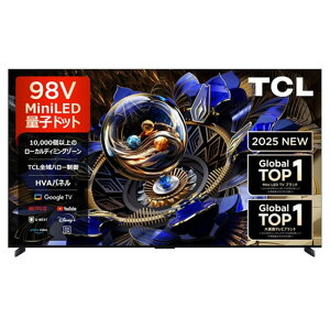 (ۏ/zݒu)TCL 98V^@4K`[i[ter@X11KiGoogle TVj 98X11K