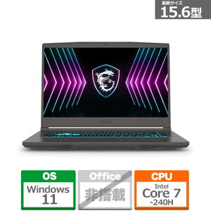 MSIiGGXACj 15.6^Q[~Om[gp\R@Thin 15 B2RV THIN-15-B2RVE-6959JP RXXOC