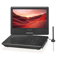 グリーンハウス 10.1型ポータブルDVDプレーヤー GH-PDV10QT-BK