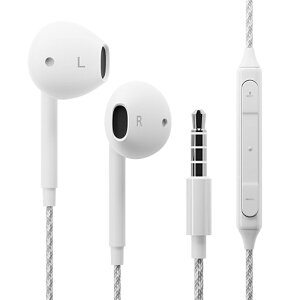 PGA Premium Style 3.5mm�C���z���v���O �X�e���I�C���z�� �^�t�P�[�u��/�C���i�[�C���[�^�C�v PG-SETC1WH2 �z���C�g