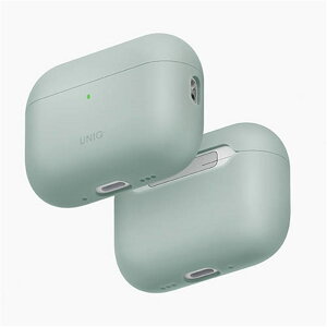 UNIQij[Nj AirPods Pro 3p P[X@ Lino Liquid Silicone Case UNIQ-AIRPODSPRO3-LINOICEGRN ICEPLANT GREEN