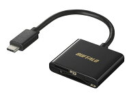 バッファロー（Buffalo） メモリカードリーダー BSCR110U3CBK ブラック