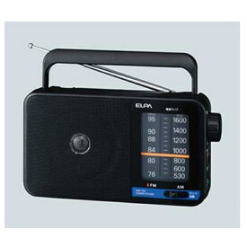 ELPA AM/FMポータブルラジオ ER-H100