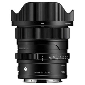 SIGMA�i�V�O�}�j �����p�����Y�@L�}�E���g�@Contemporary 20mm F2 DG 20mm F2 DG �u���b�N(���C�J) �u���b�N