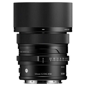 SIGMA�i�V�O�}�j �����p�����Y�@���C�JL�}�E���g�@Contemporary 50mm F2 DG 50mm F2 DG �u���b�N(���C�J) �u���b�N