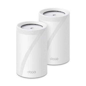 TP-Link�i�e�B�[�s�[�����N�j BE14000 �g���C�o���h���b�V��Wi-Fi 7�V�X�e���i2�p�b�N�j Deco BE68 2P