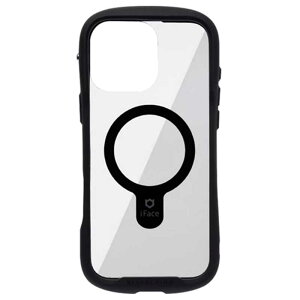 Hamee iPhone 16 Pro Max�p�P�[�X�@iFace Reflection MagSynq 41-980163 �u���b�N