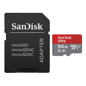 SANDISK�i�T���f�B�X�N�j �E���g�� microSDXC/UHS-I�J�[�h SDSQUAC-512G-JN3MA �e�ʁF512GB