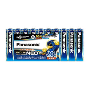 Panasonic�i�p�i�\�j�b�N�j �G�{���^NEO�@�P4�d�r20�{�@�V�������N�p�b�N LR03NJ/20SW