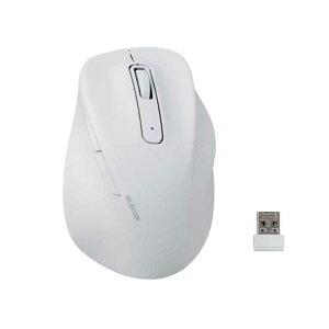 �G���R�� ���� 2.4GHz �}�E�X �É� ���C�����X�}�E�X 5�{�^�� L�T�C�Y M-XGL30DBSKWH �z���C�g