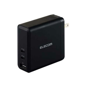 �G���R�� USB Power Delivery EPR�K�i140W�Ή�AC�[�d��(C×2+A×1) ACDC-PD96140BK �u���b�N