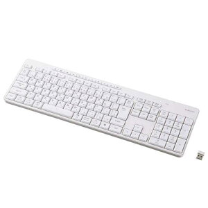�G���R�� 2.4GHz�É��t���L�[�{�[�h TK-QT11FDMWH