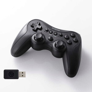�G���R�� ELECOM GAMING ���� �X�^���_�[�h �Q�[���p�b�h GP40S JC-GP40SBK �u���b�N