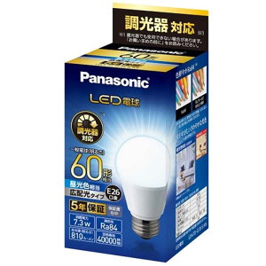 Panasonic�i�p�i�\�j�b�N�j LED�d���@�����^�C�v�@60�`�@E26 LDA7DGDSK6 �����F���� 60W�`����/E26����