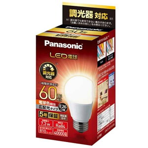 Panasonic�i�p�i�\�j�b�N�j LED�d���@�����^�C�v�@60�`�@E26 LDA7LGDSK6 �d���F�����@ 60W�`����/E26����