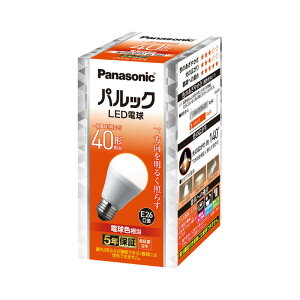 Panasonic�i�p�i�\�j�b�N�j �p���b�N LED�d�� 4.4W LDA4LHS4 �d���F�����@ 40W�`����/E26����