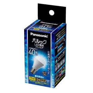 Panasonic�i�p�i�\�j�b�N�j �p���b�N LED�d�� �v���~�A 3.9W�i�����F�����j ���`�d���^�C�v LDA4DGE17K40ESW2F 40�`����/E17����