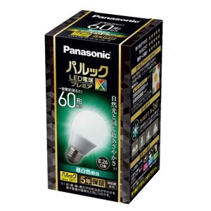 Panasonic�i�p�i�\�j�b�N�j �p���b�N LED�d�� �v���~�AX 7.3W�i�����F�����j LDA7NDGSZ6F 60W�`����/E26����