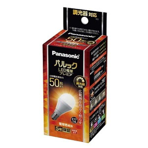Panasonic�i�p�i�\�j�b�N�j �p���b�N LED�d�� �v���~�A 5.7W (�d���F����) ������Ή� LDA6LGE17DSK5 50�`����/E17����