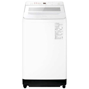 (���������ۏ�/�z���ݒu����) Panasonic�i�p�i�\�j�b�N�j �S��������@ NA-FA9K6-W �z���C�g ����e�ʁF9.0kg