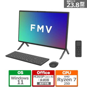 �x�m�� 23.8�^�f�X�N�g�b�v�p�\�R���@FMV Desktop F F75-L1 FMVF75L1BA �u���b�N