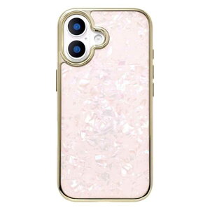 CCC�t�����e�B�A iPhone17�Ή� �O���X�V�F���P�[�X�iGlass Shell Case�j UNI-25M-GSPK �s���N