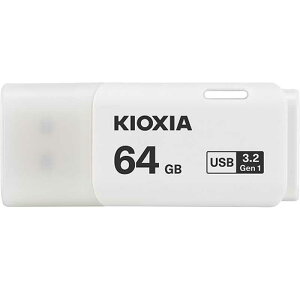 KIOXIA�i�L�I�N�V�A�j USB������ 64GB KUC-3A064GW �z���C�g �e�ʁF64GB