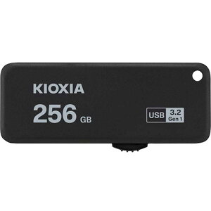 KIOXIA�i�L�I�N�V�A�j USB������ 256GB KUS-3A256GK �u���b�N