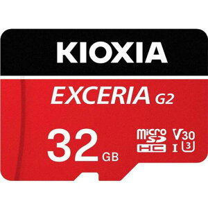 KIOXIA�i�L�I�N�V�A�j EXCERIA G2 �}�C�N��SDHC UHS-I �������J�[�h KMU-B032GR �e�ʁF32GB