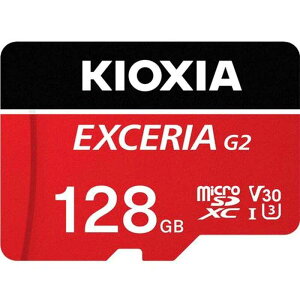 KIOXIA�i�L�I�N�V�A�j EXCERIA G2 �}�C�N��SDXC UHS-I �������J�[�h KMU-B128GR �e�ʁF128GB